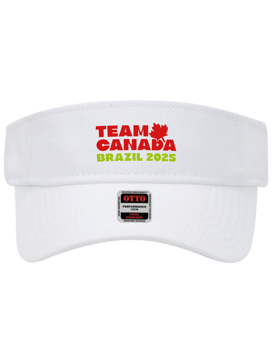 Team Canada Brazil Casual Wear - Visor - Oddball Workshop