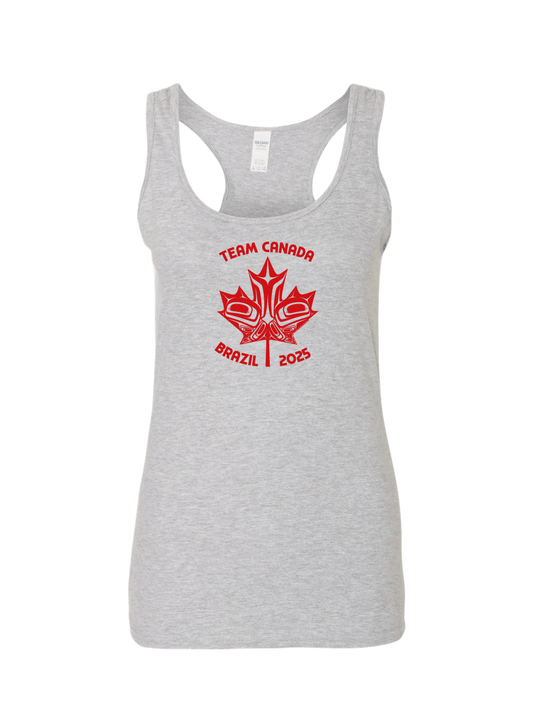 Team Canada Brazil Casual Wear - Women's Tank Top - Oddball Workshop