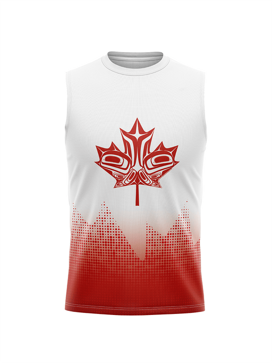 Team Canada Brazil Race Jersey - Unisex Prime Sleeveless Top - Oddball Workshop