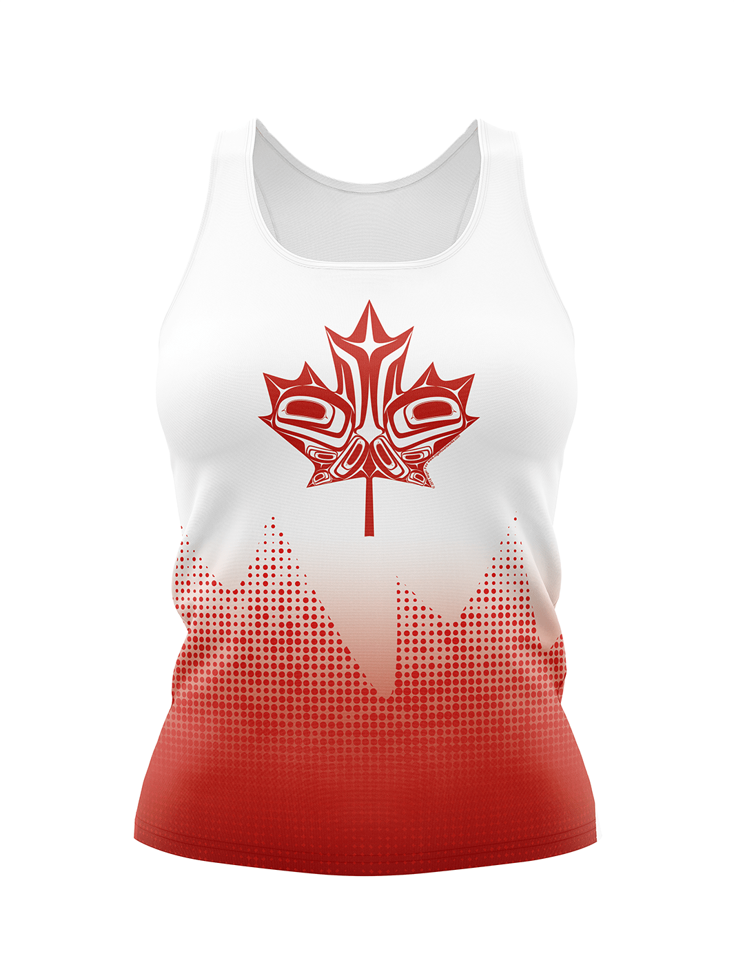Team Canada Brazil Race Jersey - Women's Athletic Tank Top - Oddball Workshop