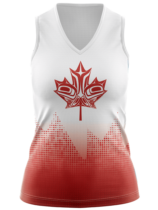 Team Canada Brazil Race Jersey - Women's Prime Sleeveless Top - Oddball Workshop