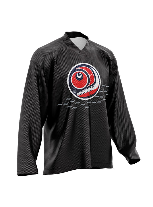 Team Salmon Adult Hockey Jersey - Oddball Workshop