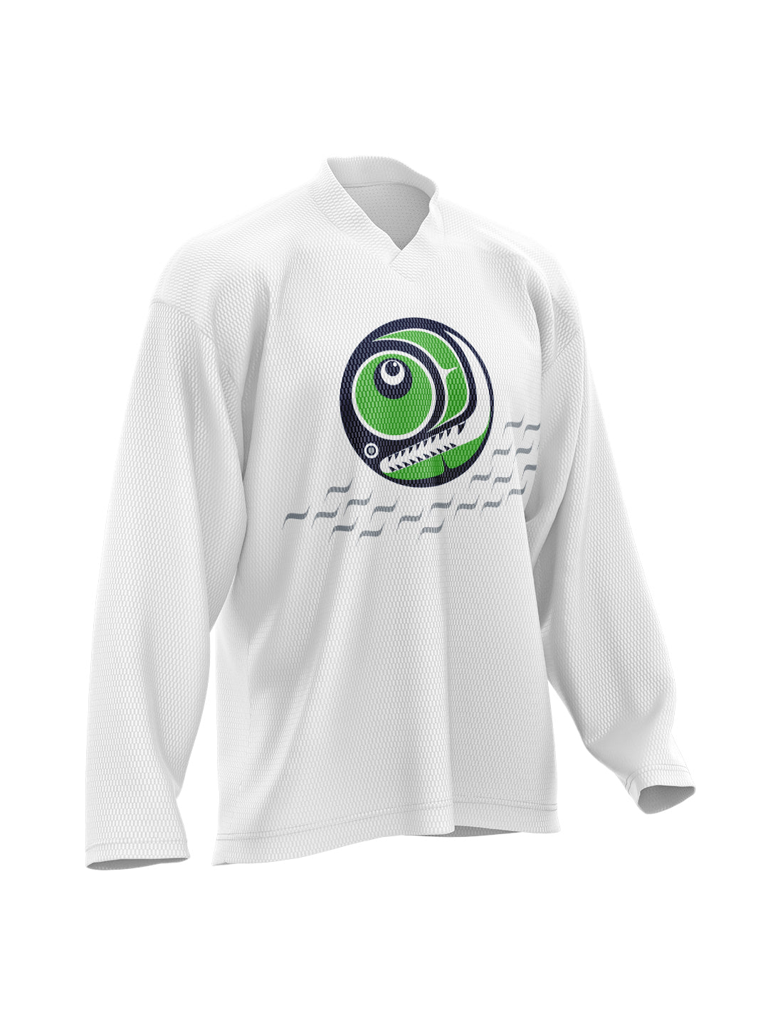 Team Salmon Adult Hockey Jersey - Oddball Workshop