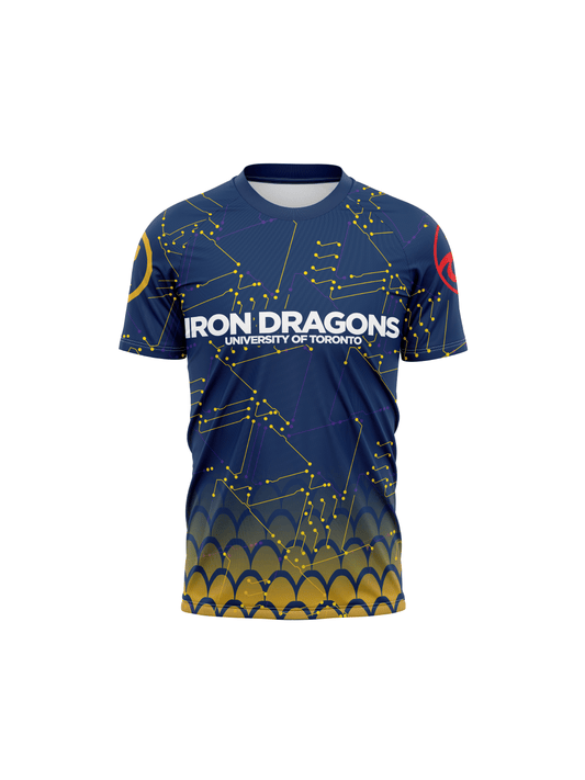 TNPC Iron Dragons Men's Athletic Jersey Short Sleeve - Oddball Workshop