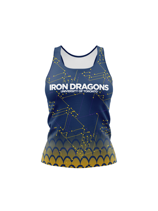 TNPC Iron Dragons Women's Athletic Tank Top - Oddball Workshop