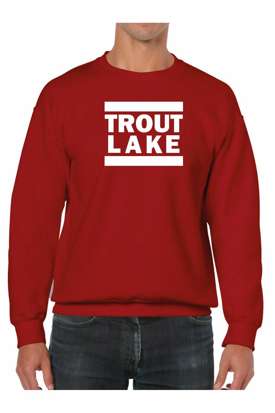 Trout Lake | Crewneck Sweatshirt (Adult) - Oddball Workshop