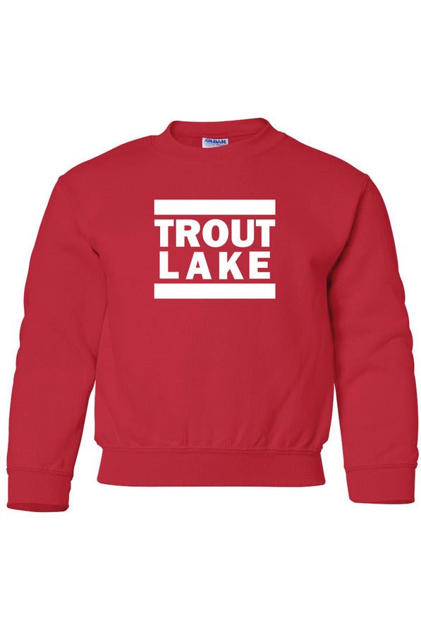 Trout Lake | Crewneck Sweatshirt (Youth) - Oddball Workshop