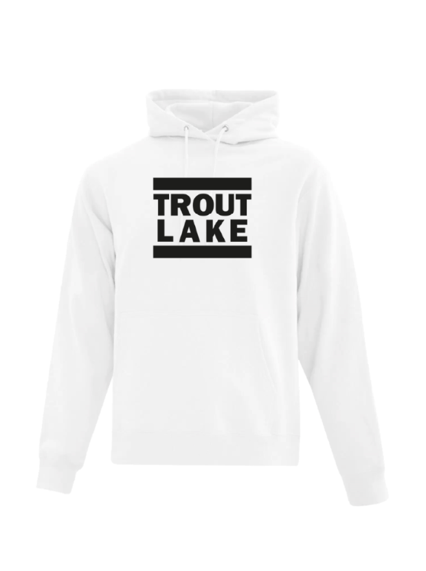 Trout Lake | Pullover Hoodie - Front Print (Adult) - Oddball Workshop