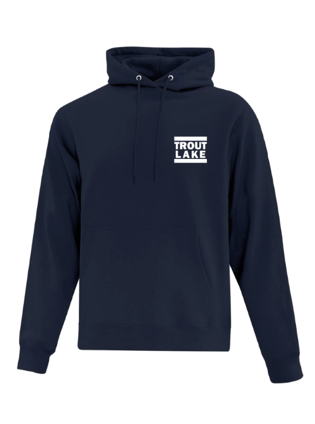 Trout Lake | Pullover Hoodie - Left Chest (Adult) - Oddball Workshop