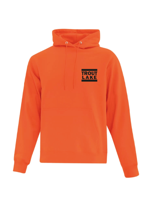 Trout Lake | Pullover Hoodie - Left Chest (Adult) - Oddball Workshop