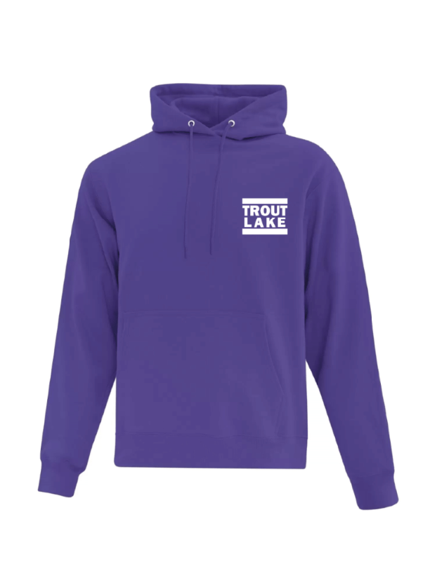 Trout Lake | Pullover Hoodie - Left Chest (Adult) - Oddball Workshop