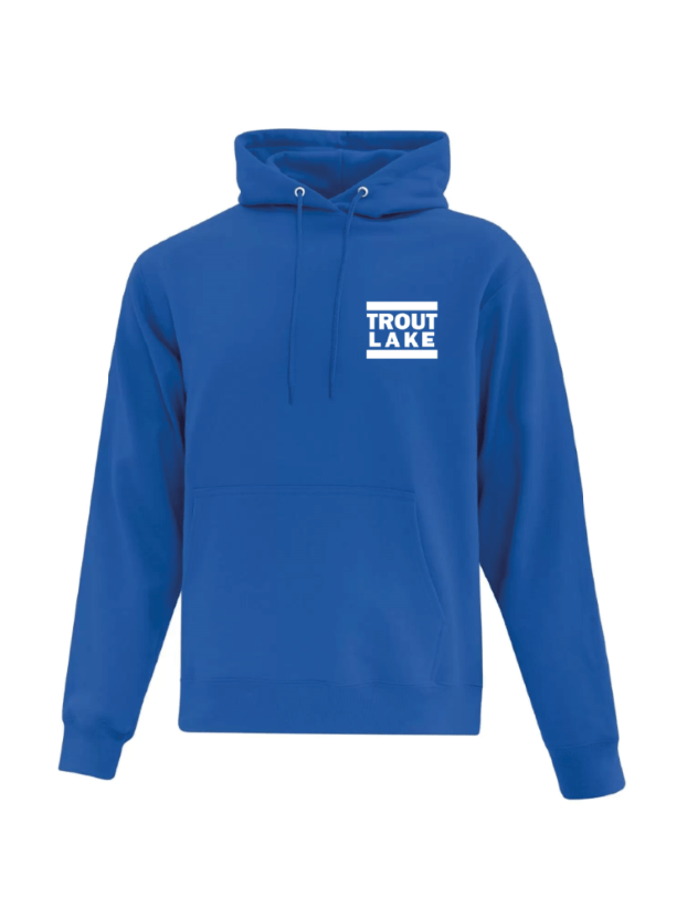 Trout Lake | Pullover Hoodie - Left Chest (Adult) - Oddball Workshop