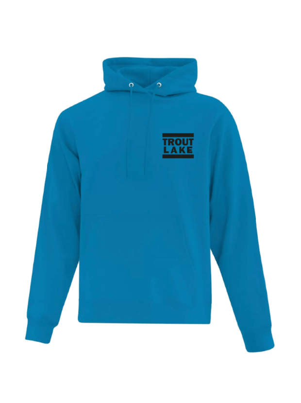 Trout Lake | Pullover Hoodie - Left Chest (Adult) - Oddball Workshop