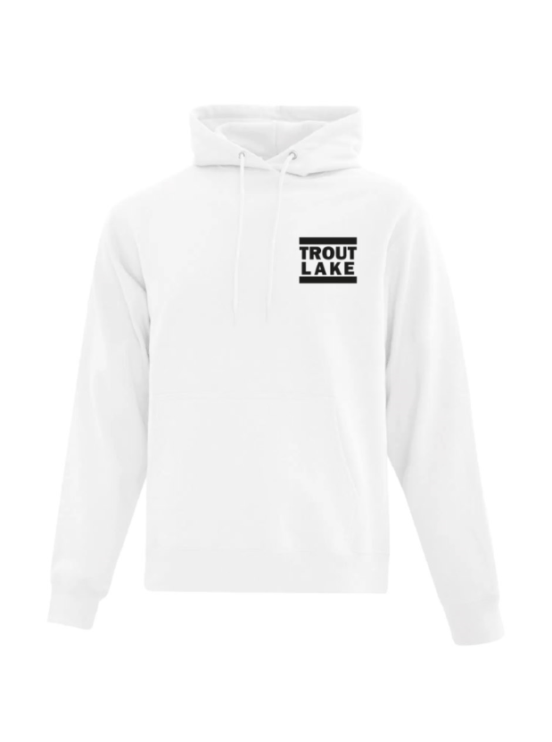 Trout Lake | Pullover Hoodie - Left Chest (Adult) - Oddball Workshop