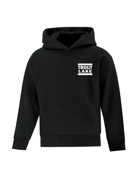 Trout Lake | Pullover Hoodie - Left Chest (Youth) - Oddball Workshop