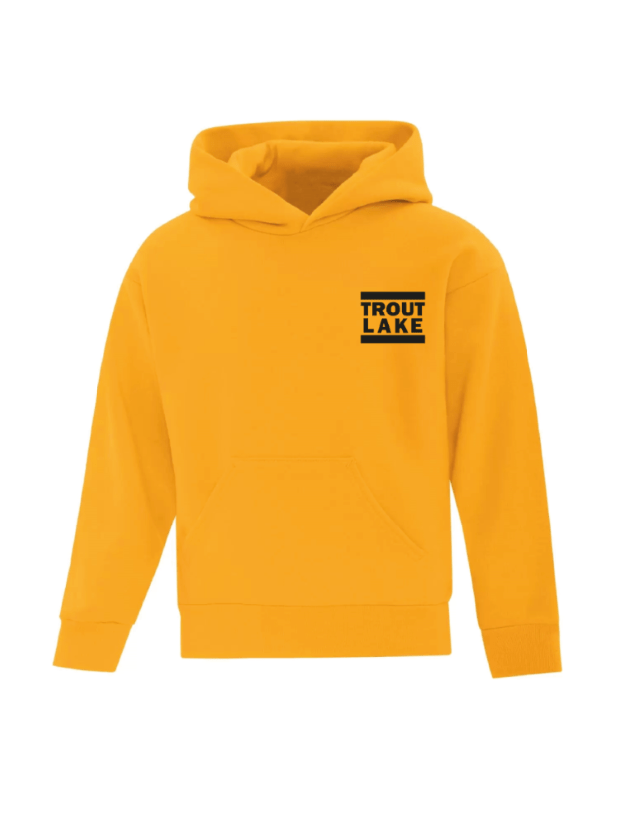 Trout Lake | Pullover Hoodie - Left Chest (Youth) - Oddball Workshop