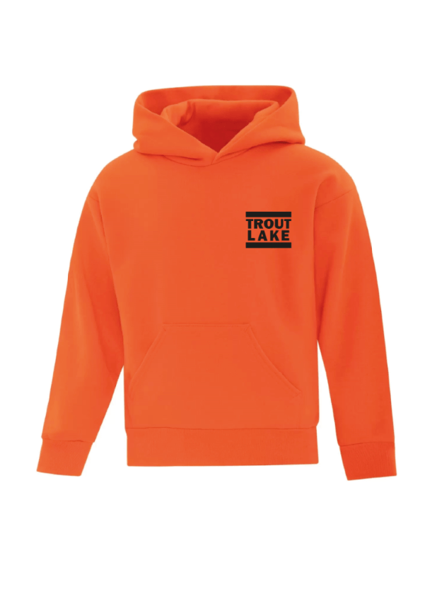 Trout Lake | Pullover Hoodie - Left Chest (Youth) - Oddball Workshop