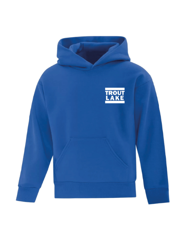 Trout Lake | Pullover Hoodie - Left Chest (Youth) - Oddball Workshop