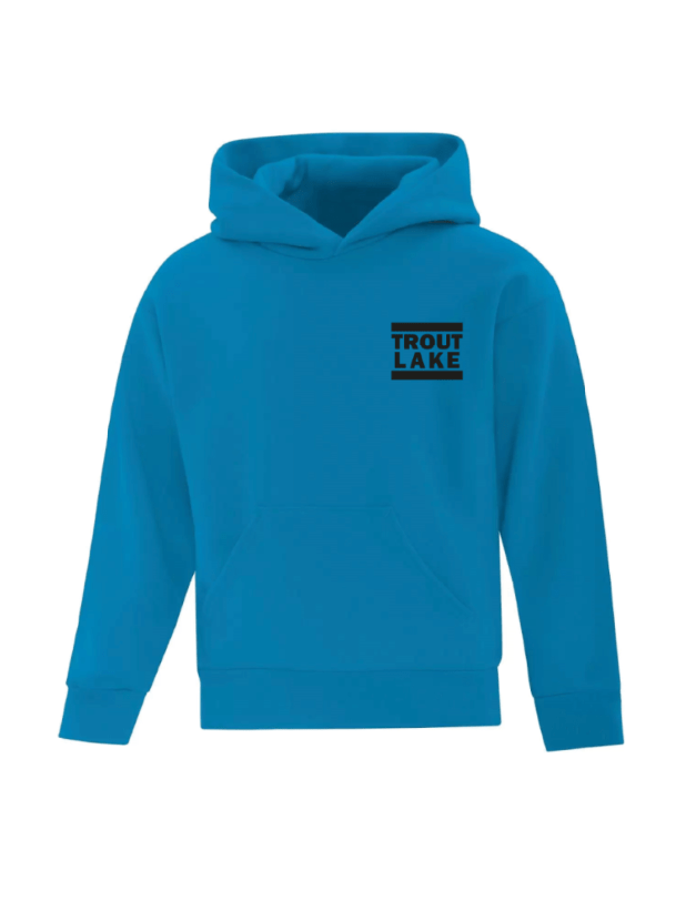 Trout Lake | Pullover Hoodie - Left Chest (Youth) - Oddball Workshop