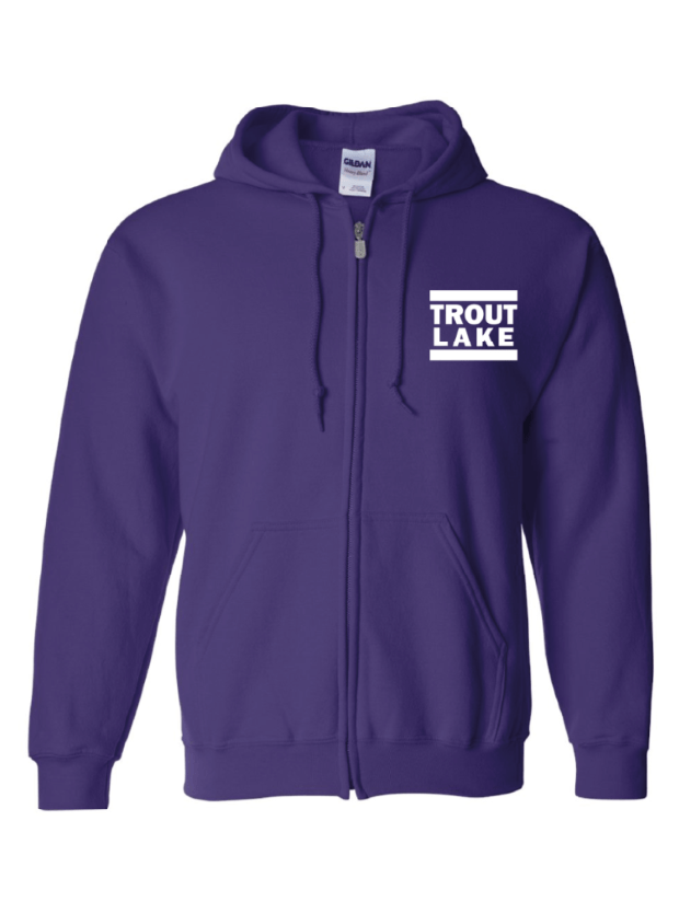 Trout Lake | Zip Hoodie (Adult) - Oddball Workshop