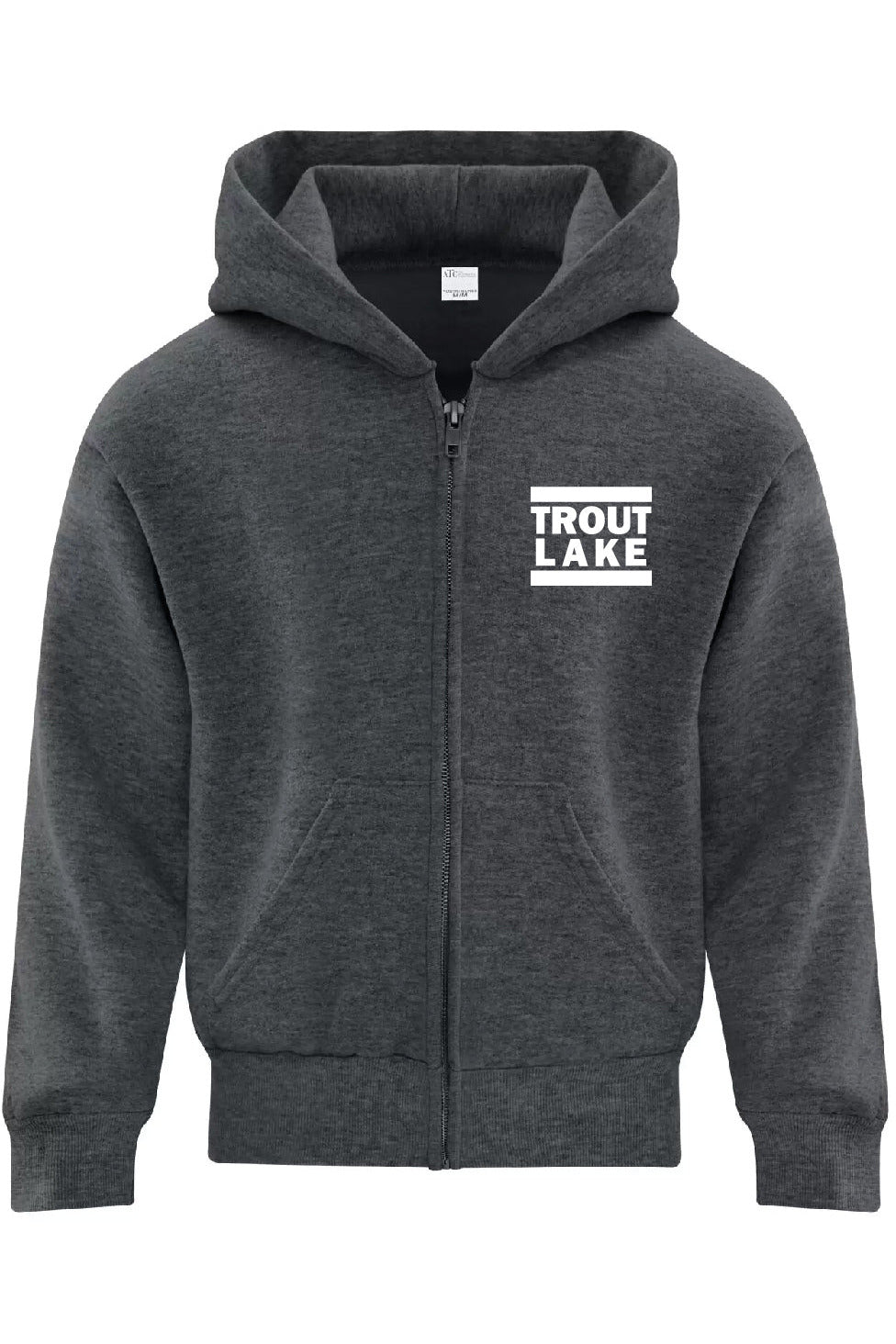 Trout Lake | Zip Hoodie (Youth) - Oddball Workshop