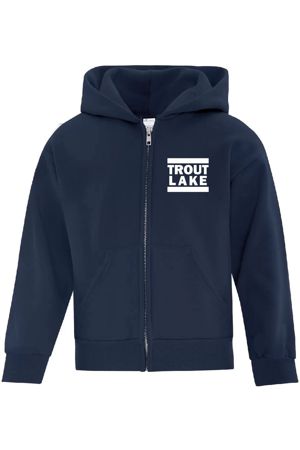 Trout Lake | Zip Hoodie (Youth) - Oddball Workshop