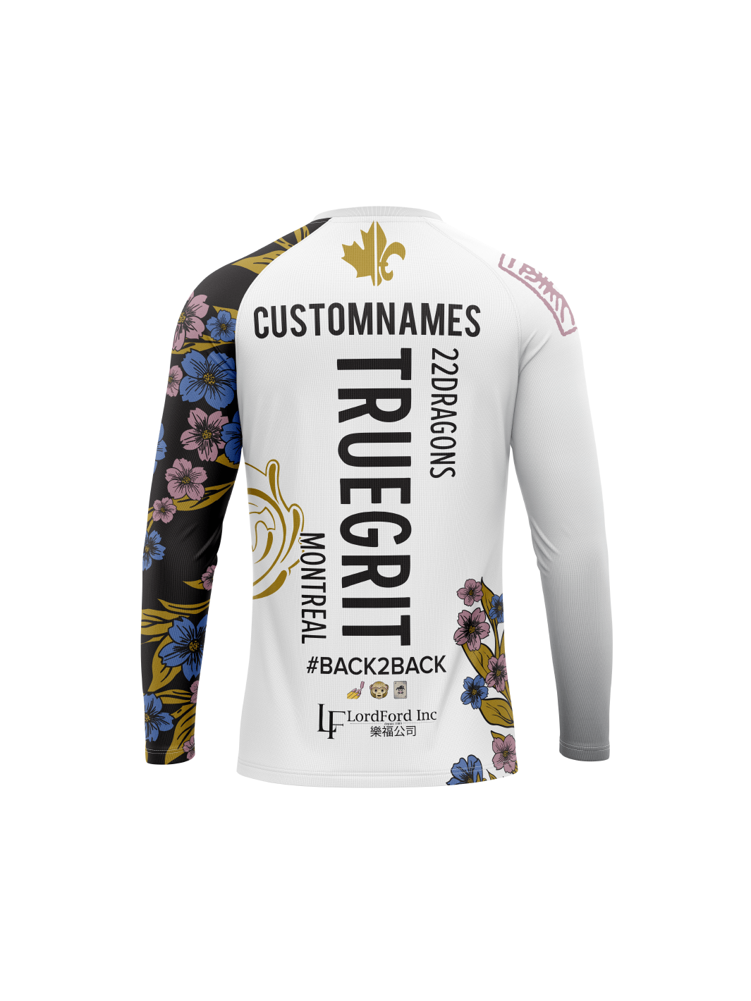 True Grit Men's Team PODIUM Jersey Long Sleeve - Oddball Workshop
