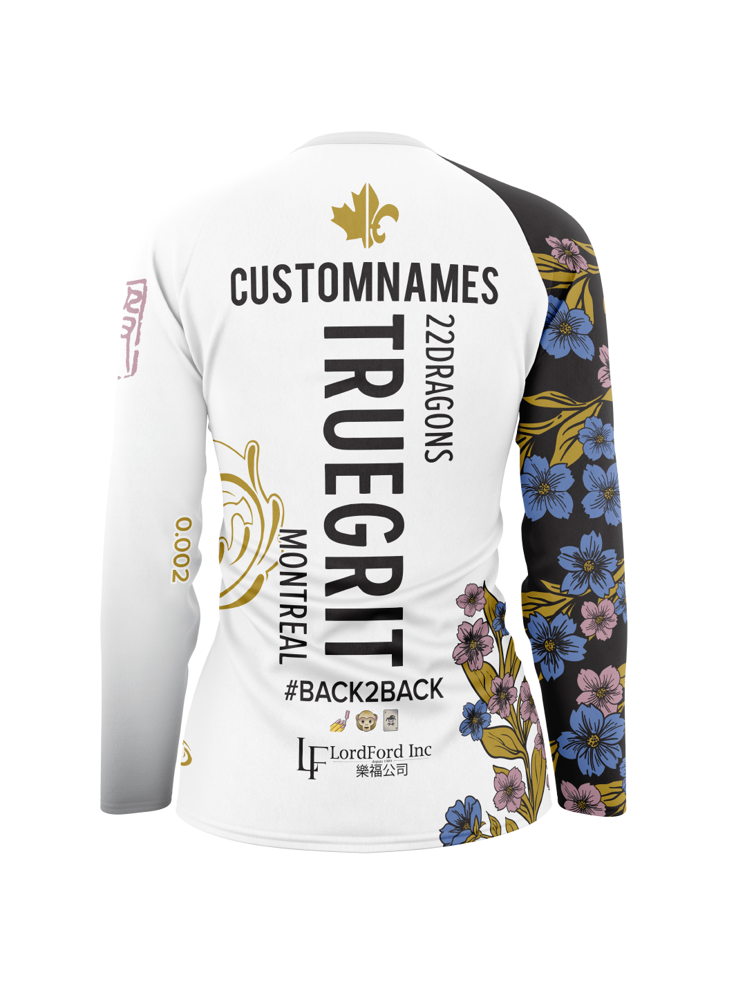 True Grit Women's Team PODIUM Jersey Long Sleeve (Copy) - Oddball Workshop