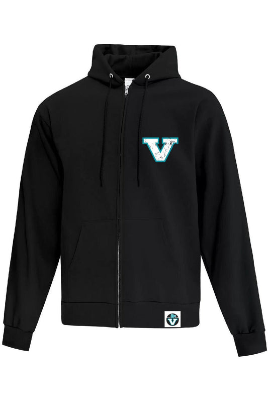Vancouver Lacrosse | Full Zip Hoodie (Adult) - Oddball Workshop