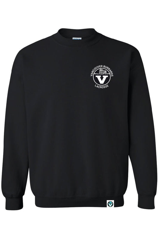 Vancouver Lacrosse | Mid - Weight Left Chest Crewneck Sweatshirt (Youth) - Oddball Workshop
