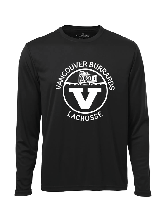 Vancouver Lacrosse | OG Logo Long Sleeve Tech Tee (Adult) - Oddball Workshop