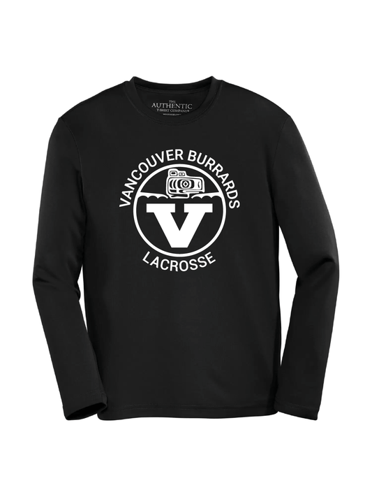 Vancouver Lacrosse | OG Logo Long Sleeve Tech Tee (Youth) - Oddball Workshop