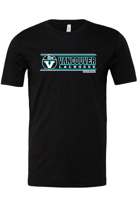 Vancouver Lacrosse | Premium Bar Logo Tee (Adult) - Oddball Workshop