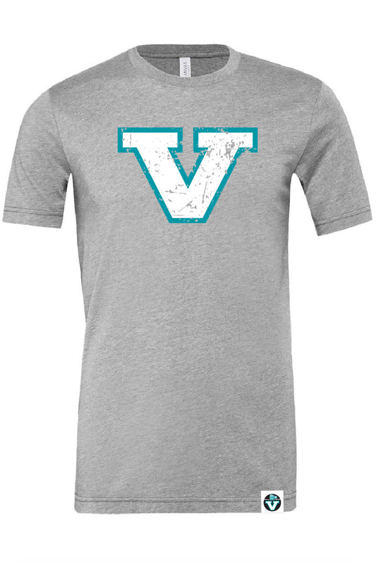 Vancouver Lacrosse | Premium Vintage V Tee (Adult) - Oddball Workshop