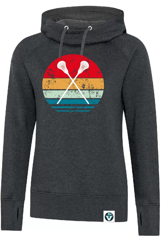 Vancouver Lacrosse | Sunset Heavy Weight Hoodie (Women's) - Oddball Workshop
