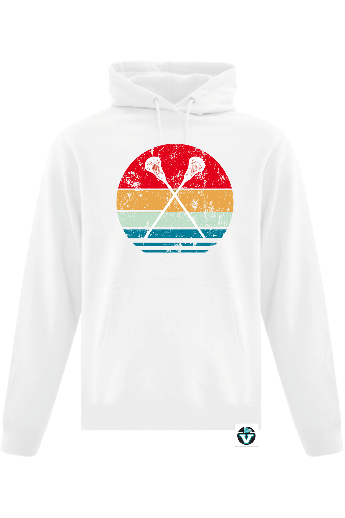 Vancouver Lacrosse | Sunset Mid-weight Hoodie (Adult) - Oddball Workshop