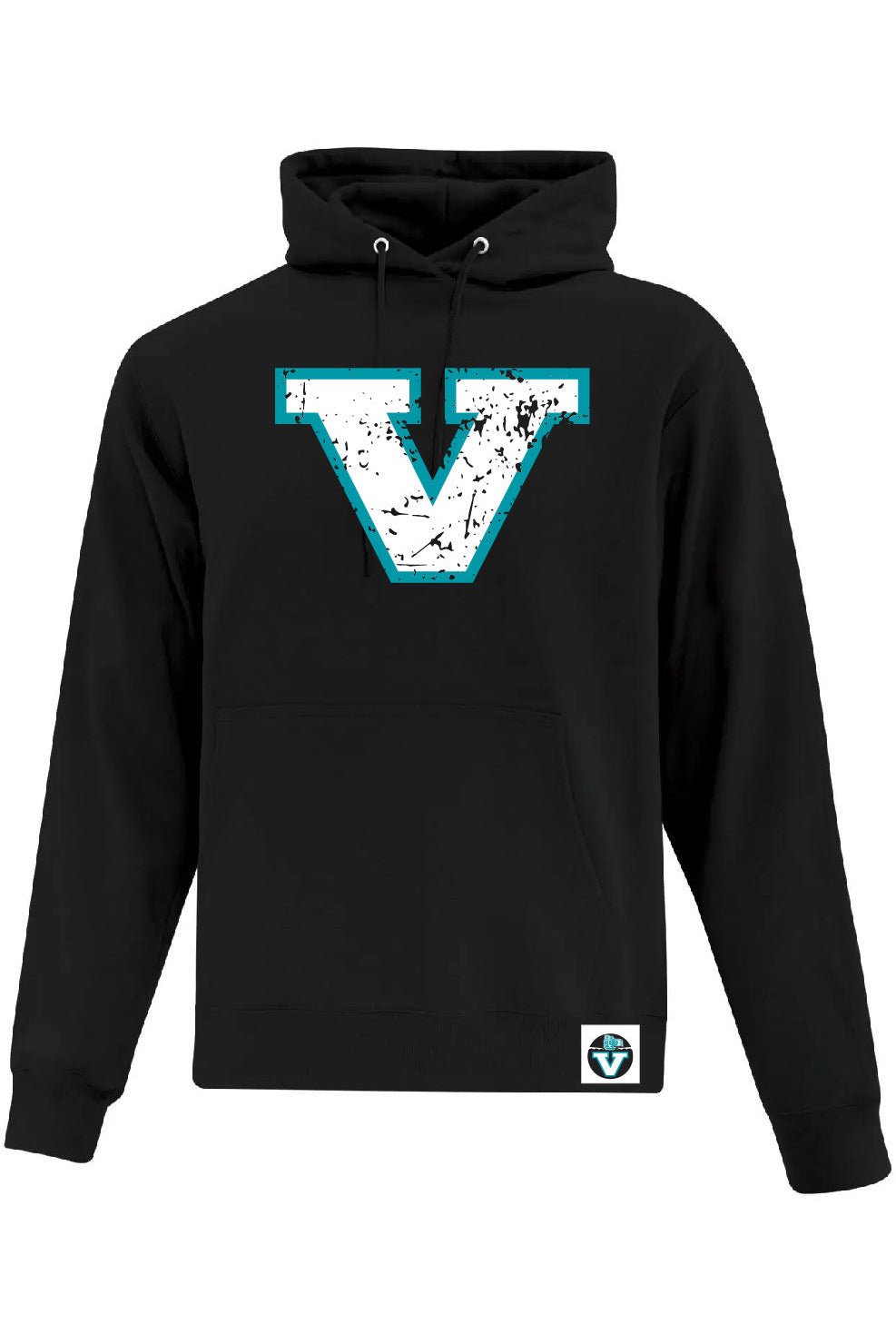 Vancouver Lacrosse | Vintage V Hoodie (Adult) - Oddball Workshop