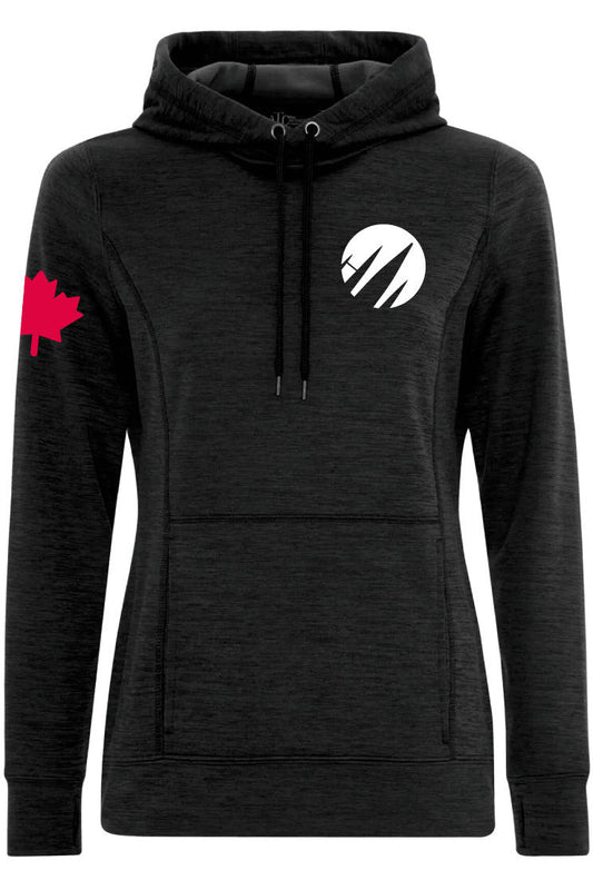 VI Paddling Women's Dynamic Heather Fleece Hoodie - Oddball Workshop