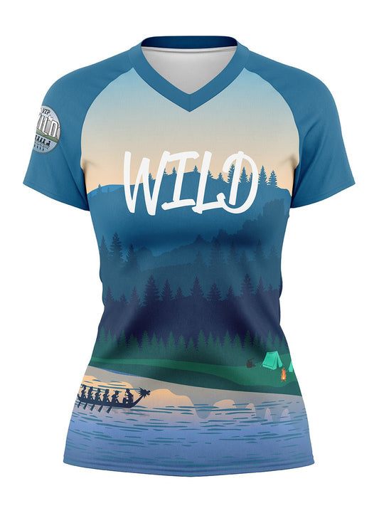 VIP Wild Women's Athletic Jersey Short Sleeve - Oddball Workshop