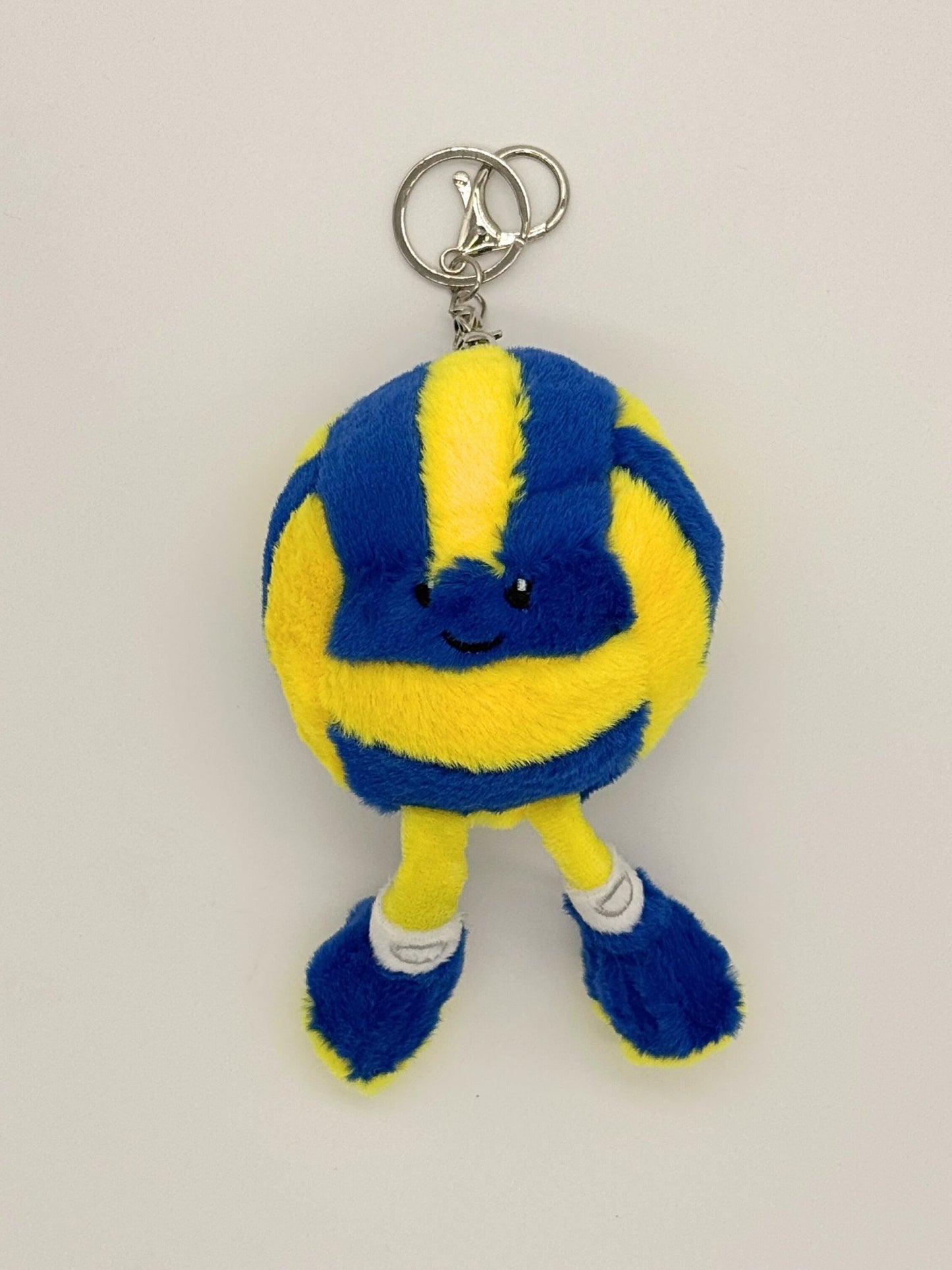 Oddball Plush Volleyball - Mini with Keychain Clip - Oddball Workshop