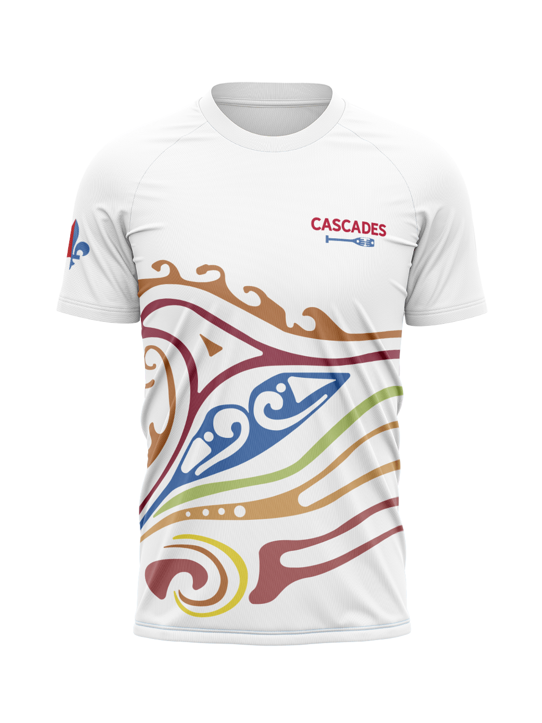 Cascades Club H2O Mens Athletic Short - Sleeve Jersey - Oddball Workshop