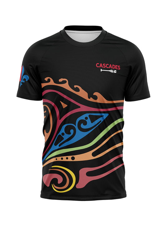 Cascades Club H2O Mens Athletic Short - Sleeve Jersey - Oddball Workshop