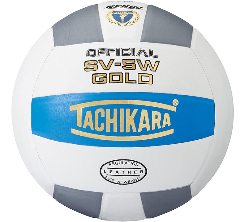 Tachikara SV5W Gold Leather Volleyball - Oddball Workshop