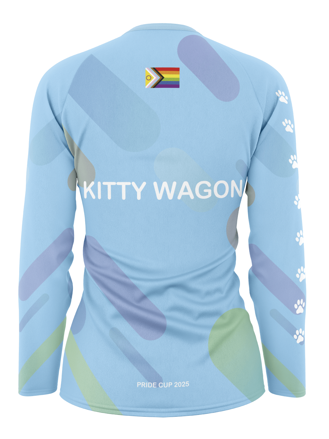 Kitty Wagon Women's H20 Athletic Jersey Long Sleeve - Oddball Workshop