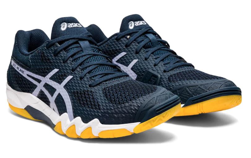 Asics Women's Gel-Blade 7 - French Blue/Lilac Opal - Oddball Workshop