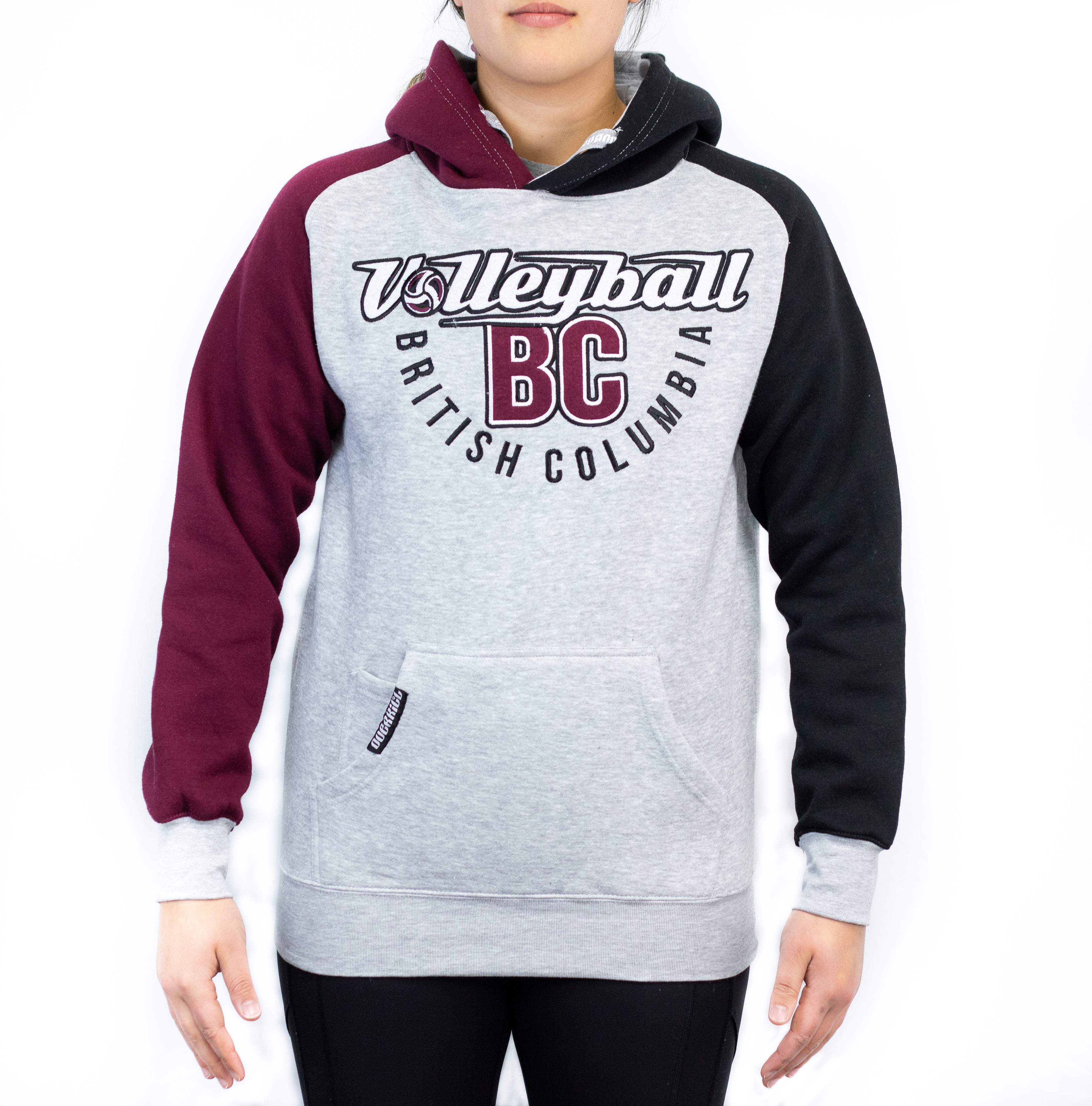 Volleyball BC 2-Toned Twill Hoodie
