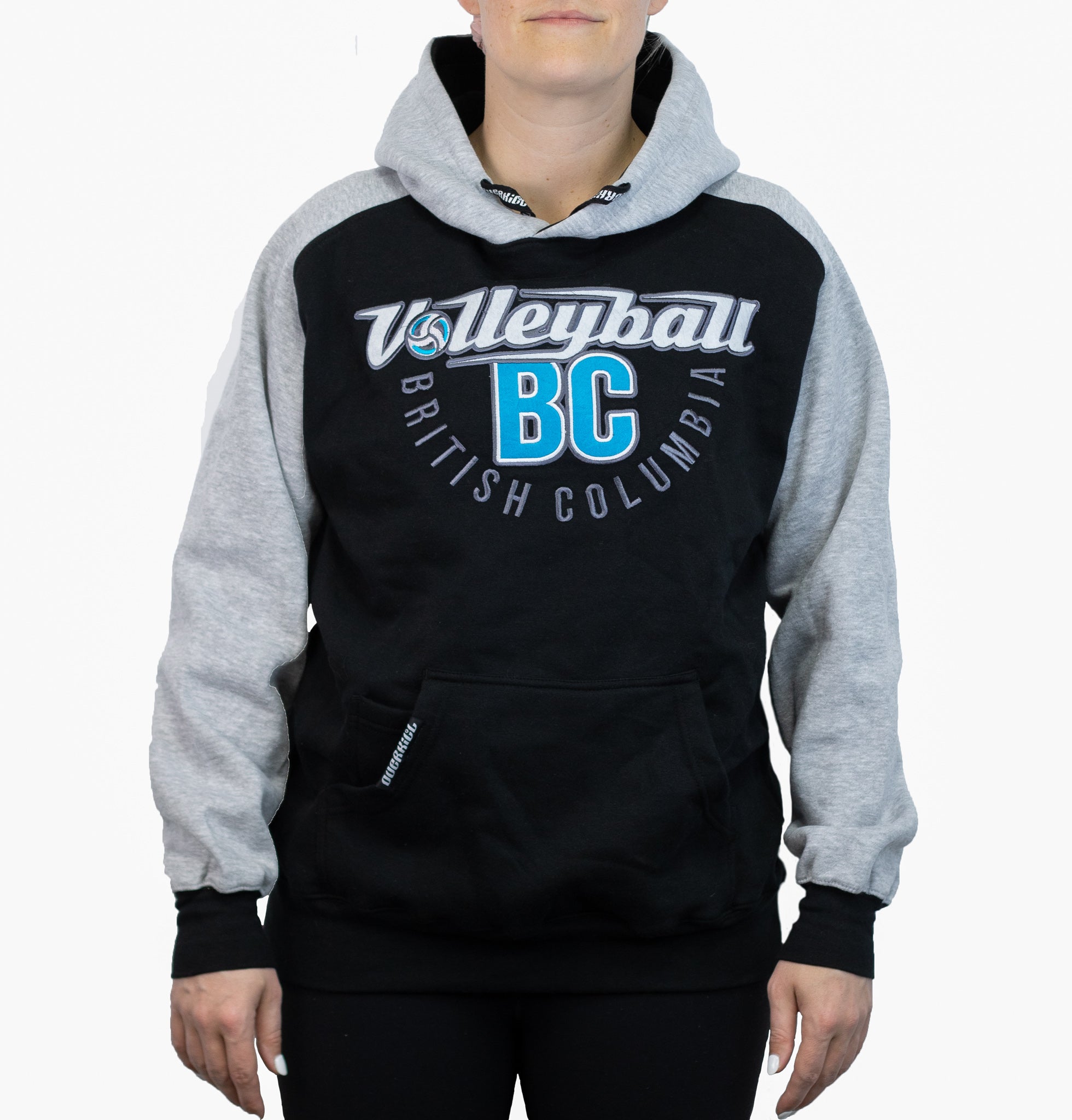 Volleyball BC 2-Toned Twill Hoodie