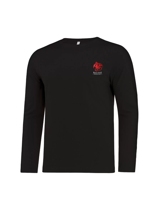 Red Eyes | Unisex Long Sleeve T-Shirt (Left Chest Only)