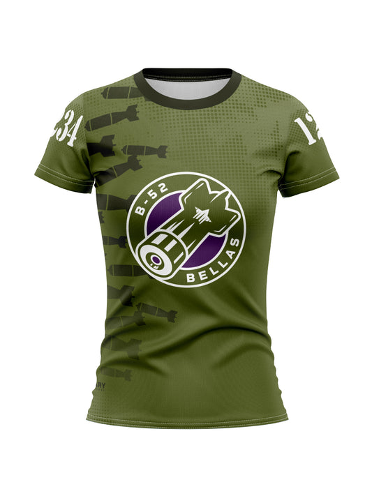 Calgary Roller Derby | B52 Bellas Dark| Women's Team Jersey Short Sleeve