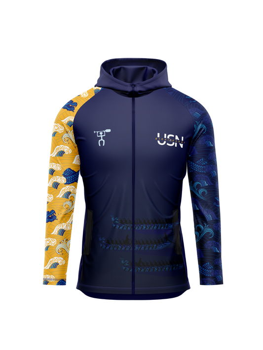 US Navy Dragon Boat Team | Women's Cascade Light Weight Jacket Hooded